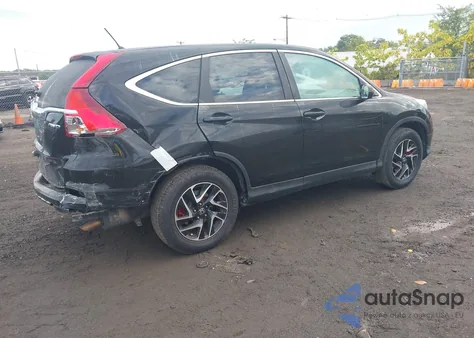 2016 Honda Cr-V Se из США, поврежденный, VIN 5J6RM4H45GL117148